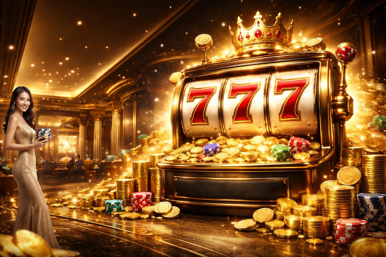 Hình ảnh sống động của các trò chơi máy đánh bạc tại Sodo Casino