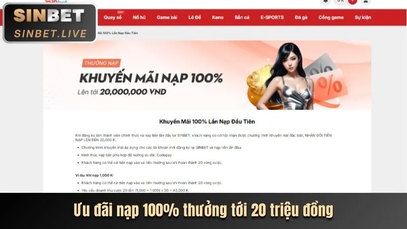 Thưởng Nạp Tiền Hàng Ngày/Tuần Sodo Casino